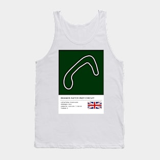 Brands Hatch Indy Circuit [info] Tank Top